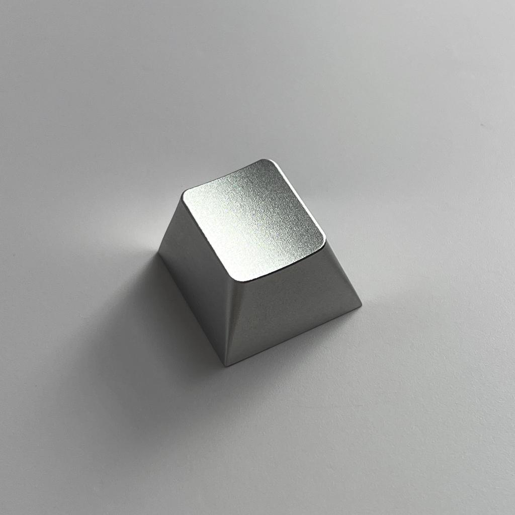 Uncarved Metal Keycaps Custom Single Keycaps R1/R2/R3/R4 Cherry Profile 1.25U 1.5U Keycaps for Mechanical Keyboards Gifts