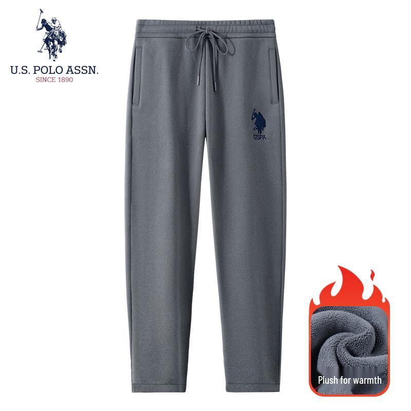 UNS. POLO ASSN. Herren Fleecegefütterte Freizeit-Sweathose