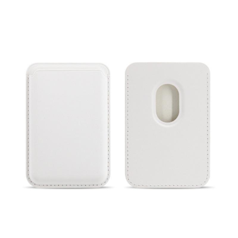 

Кожаный чехол-кошелек Магнитный кошелек Кожаный Совместимый Для iPhone 15 14 13 12 Pro Max Держатель для карт Магнит белый