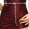 Cintura a Catena per Vita con Strass Retrò Argento Scintillante Catene per Corpo Taglia Grande Cintura Decorativa Fascia per Vita per Matrimonio Festa