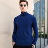 Men's Turtleneck Sweaters Keeps Warm Men Sweater Close-Fitting Man Pullover Youth Knitwear Tops for Male