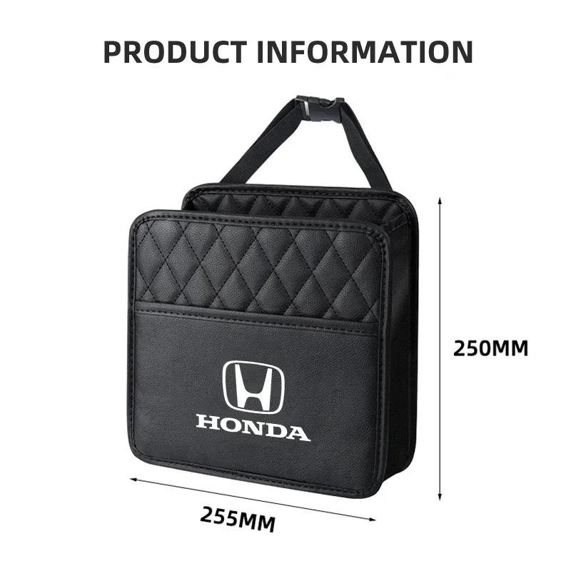 Car Back Seat Storage Bag Organizer Hanging Bag For Honda Civci FIT CRV Accord Jazz HRV Dio Stepwgn Prelude Auto Accessories KU9