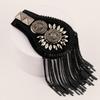 1 Stück Mode Handgefertigt Schulterschmuck Quaste Strass Epauletten Bekleidungszubehör Brosche Epaulette Schulterbroschen Geschenk