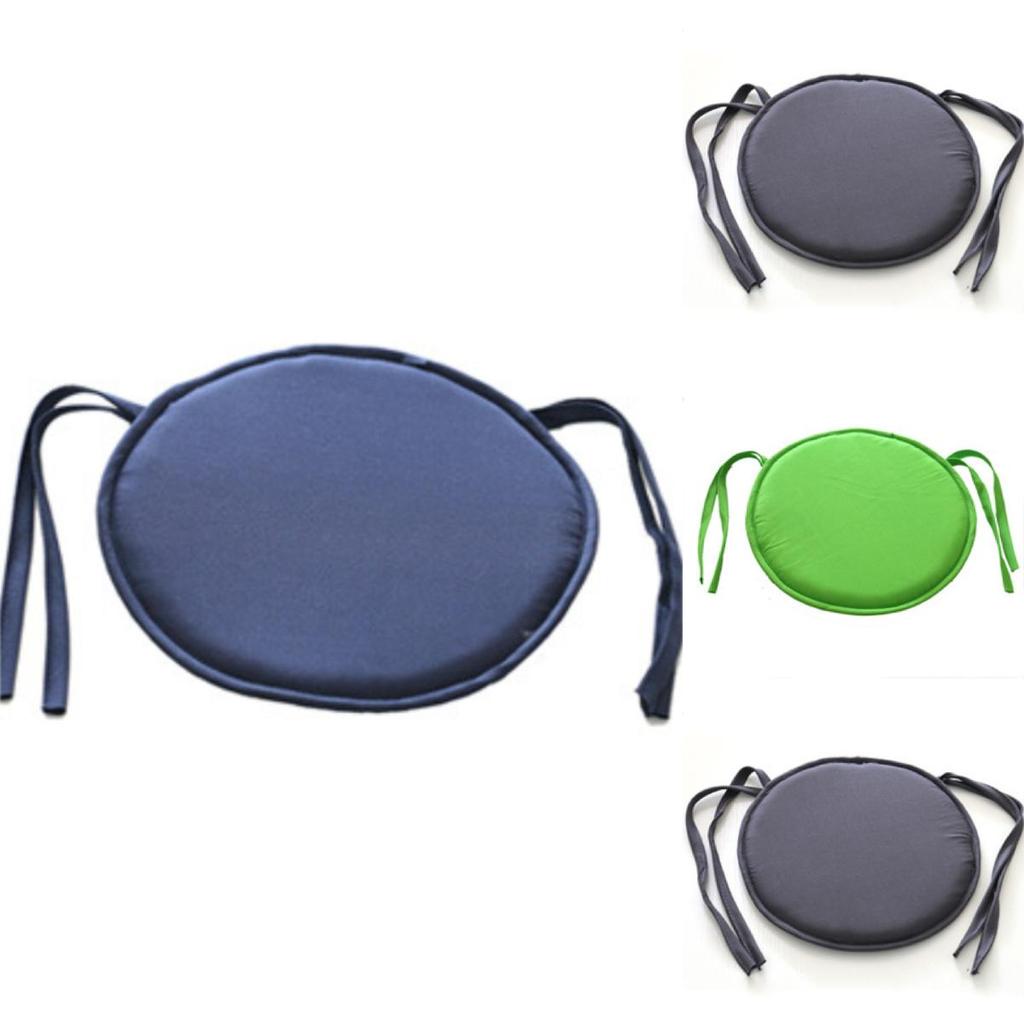 Modern Minimalist Round Sponge Seat Pad With Removable Cover For Living Room