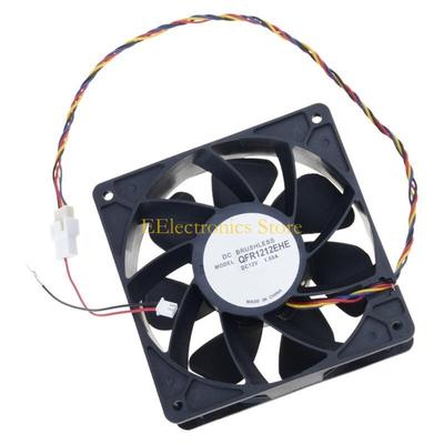 B03C 12038 Cooling Fan 120x38mm 12V 1.5A 197.2CFM Brushless Double Bearing 4000RPM for Computer Case Server Workstation Cabinet