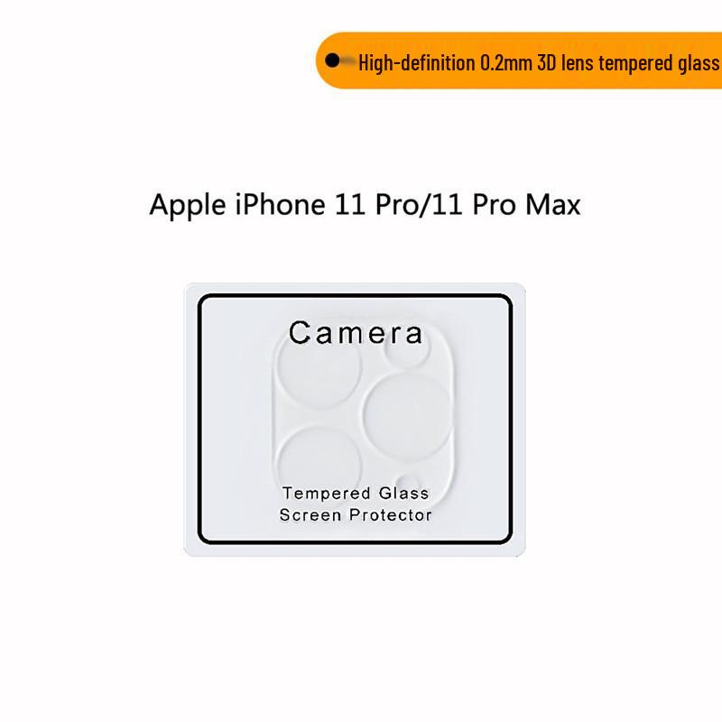 Compatible iPhone 15 Lens Protector for Apple 16 Pro Max/14 - Full Coverage Transparent Rear Camera Ring