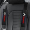 VRF2   Car Seat Belt Shoulder Pad Protective Cover Car Accessories Stickers For Mercedes Benz GLC GLA CLA GL A B C Class W176 W246 W205