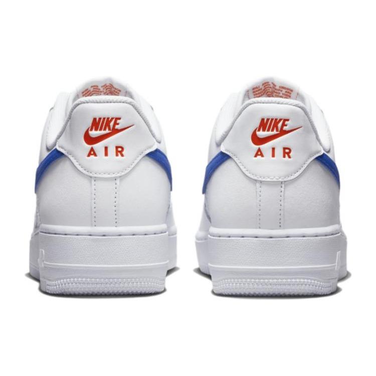 Nye Nike Air Force 1 '07 Low Preget Basketball Racerblå FD0667-100