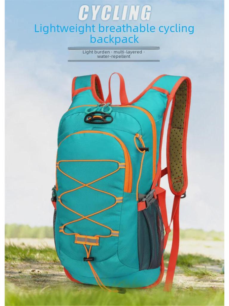 Voděodolný cyklistický cestovní batoh s velkou kapacitou 2024 - odolný polyester pro venkovní sporty