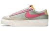 Blazer Low Plateau Sea Foam Pink Salt Damen DM9464-001