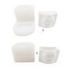 Geometric Lip Cup Shape Flower Pot Cement Silicone Mold Plaster Succulent Flower Pot Decoration Planting Potted Mold