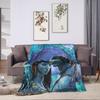 Soft BlanketBoy Girl Picnic  Films Avatars  Throw Blanket  Flannel Bedspread For Couch Bed Street Trend Sofa Bed Cover
