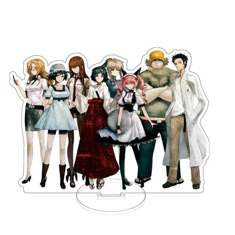 Acrylic Standing Brand Destiny Stone Gate, Rutaro Okabe. Makase Hongliqi, Personalized And Creative Ornament