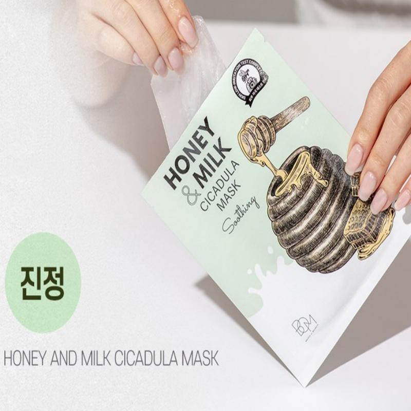 BOM Honey and Milk Water Mask 25gX10 Sheets