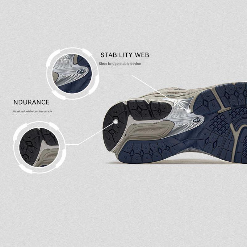 Nové dětské běžecké boty New Balance NB 2002R Slip Resistant Cushioning Wear Resistant Low Top pro teenagery, šedo-černé GC2002R0