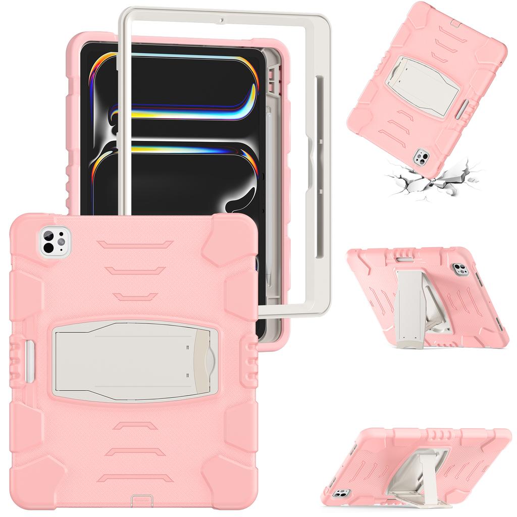 Για το iPad Pro 13 (2025)/(2024) Θήκη με Βάση PC+Σιλικόνη Αντι-πτώση Κάλυμμα Tablet