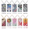 Demon Slayer Anime Pendant Necklace Tanjiro Hashira Metal Drip Oil Cartoon Accessory Cross Border Jewelry Supply