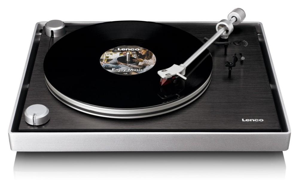 

Lenco L-455BK - turntable with aluminum housing and 2M RED cartridge, Lenco чорний