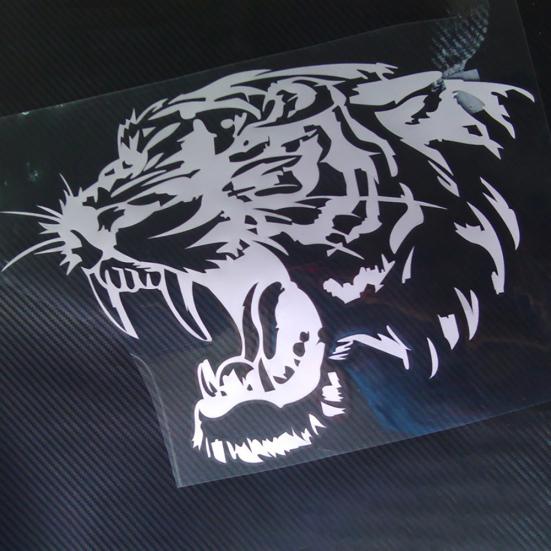 Wild Tiger Predator Sticker in Car Hood Vinyl Sticker Decals Animals DecorMöbel & Wohnen, Dekoration, Wandtattoos & Wandbilder!