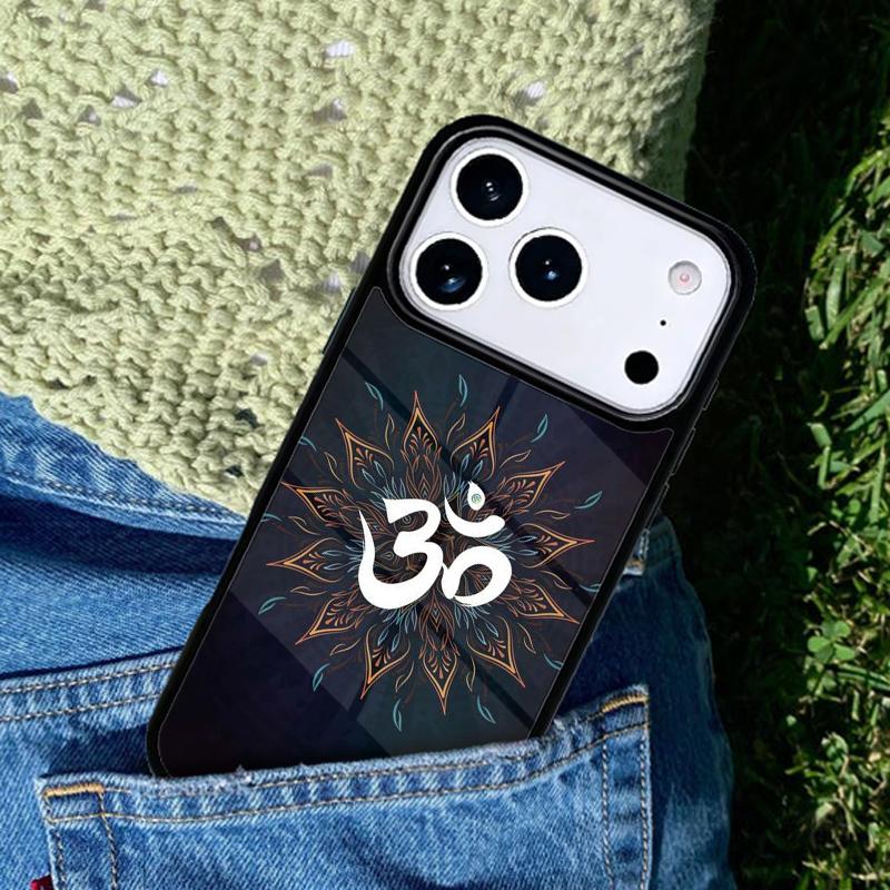 Om Symbol Mobile Phone Case Compatible with IPhone 17 16 15 14 13 12 11Pro Max 17 Air Cover