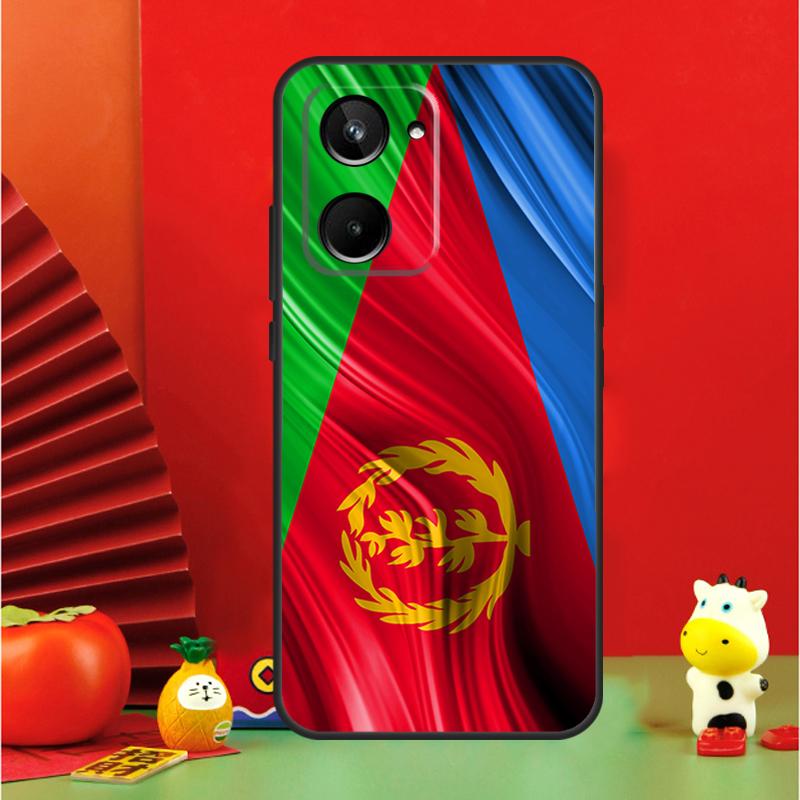 

Eritrean Flag For Realme 11 10 9 12 Pro Plus C67 C55 C53 C51 C31 C35 C33 C30 C21Y C25s GT Neo 6 GT5 Case Realme C31