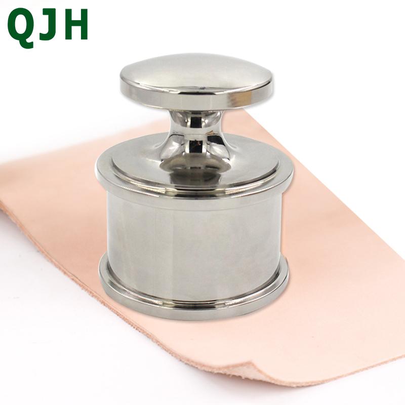 1pc DIY Leather Weight Tool for Leather Pressing & Shaping, Calibrated Weights Shape, Professional Sewing Leather Press Tool