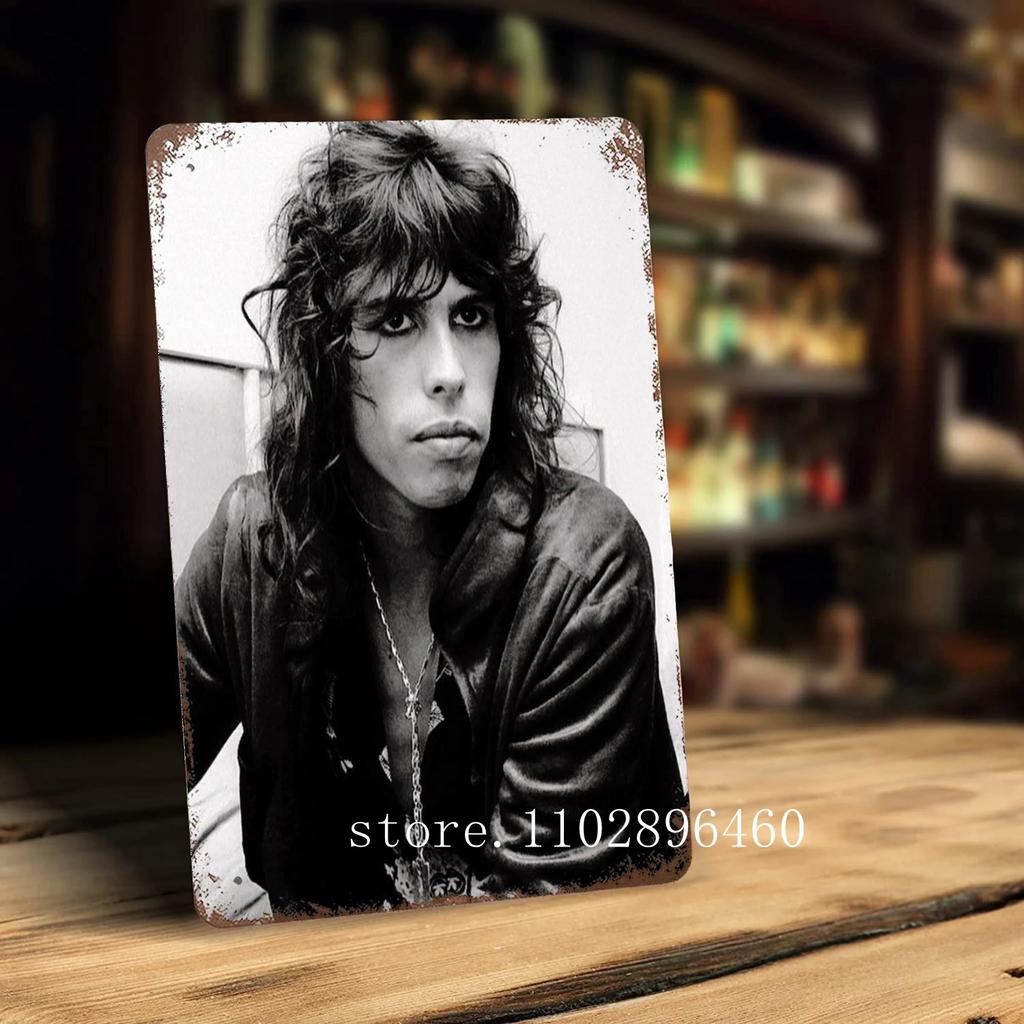 Steven Tyler Metal Plaques & Signs wall decor Vintage Tin Signs Captain Metal Poster Decor for Bar Pub Club Wall Decoration