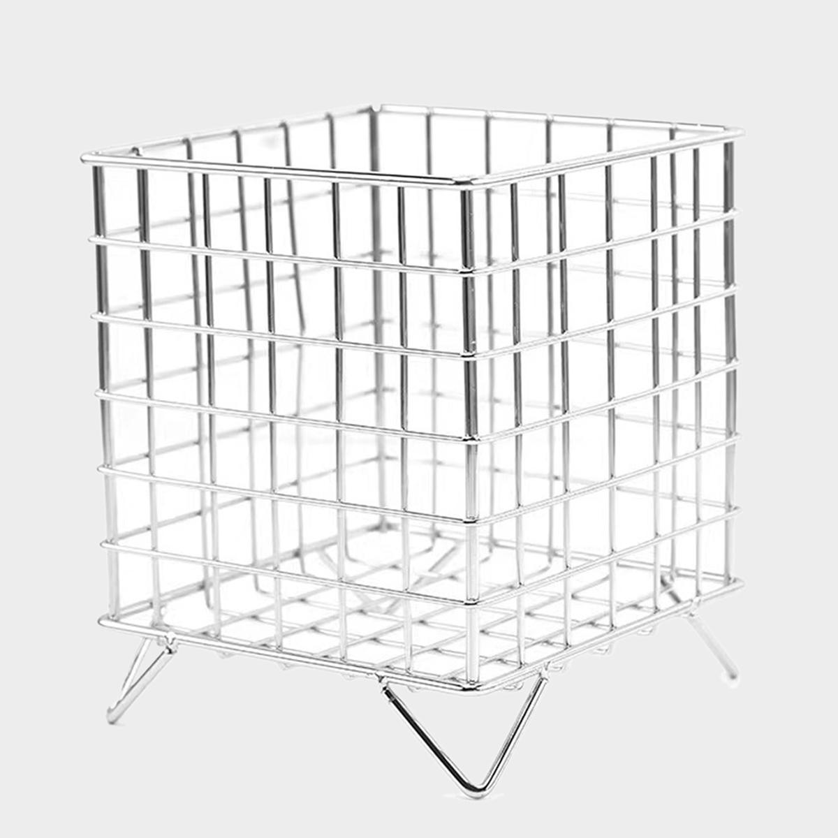 

Coffee Capsule Storage Basket Iron Storage Rack Desktop Four Corner Cosmetics Storage Basket