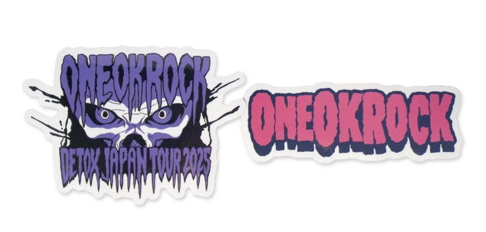 ONE OK ROCK 2025 DETOX JAPAN Merchandise Sticker Set