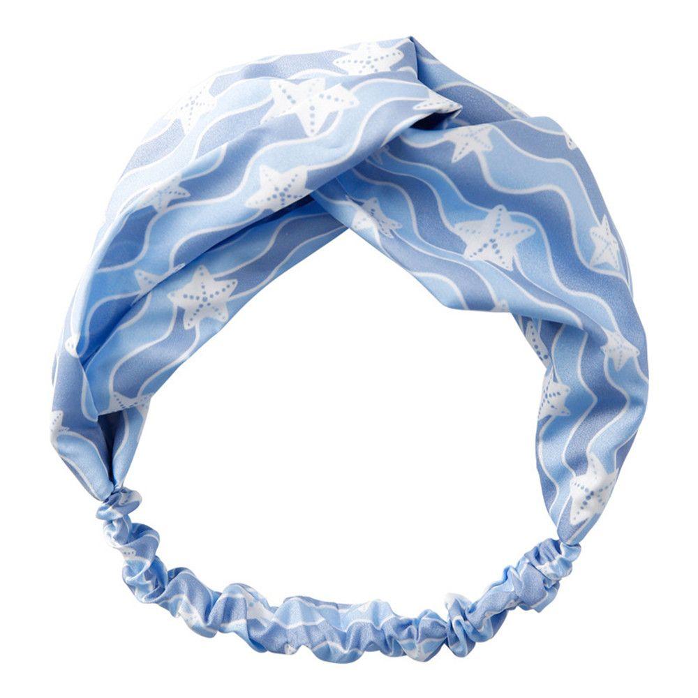 Multi-color Knotted Yoga Floral Turban Women Headband Elastic Hairband Headwrap