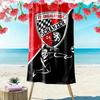 FC Ingolstadt Schanzer Print Beach Towel, Large Soft Quick Dry Towel for Beach Camping Swimming
