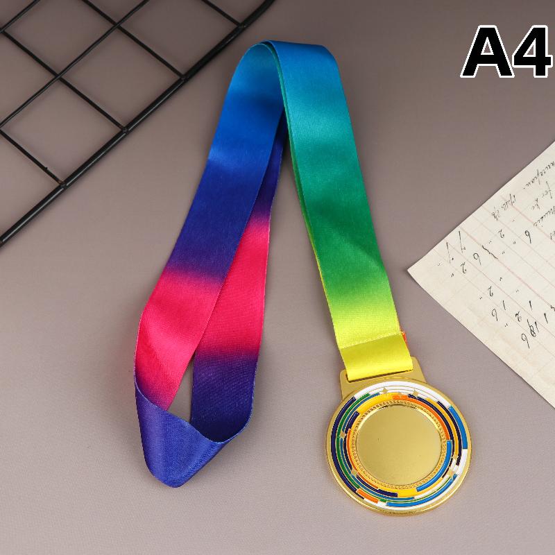 Medalii Metalice de Premiu cu Panglică de Gât Stil Aur Argint Bronz Pentru Sporturi Academice Sau Orice Competiție Diametru