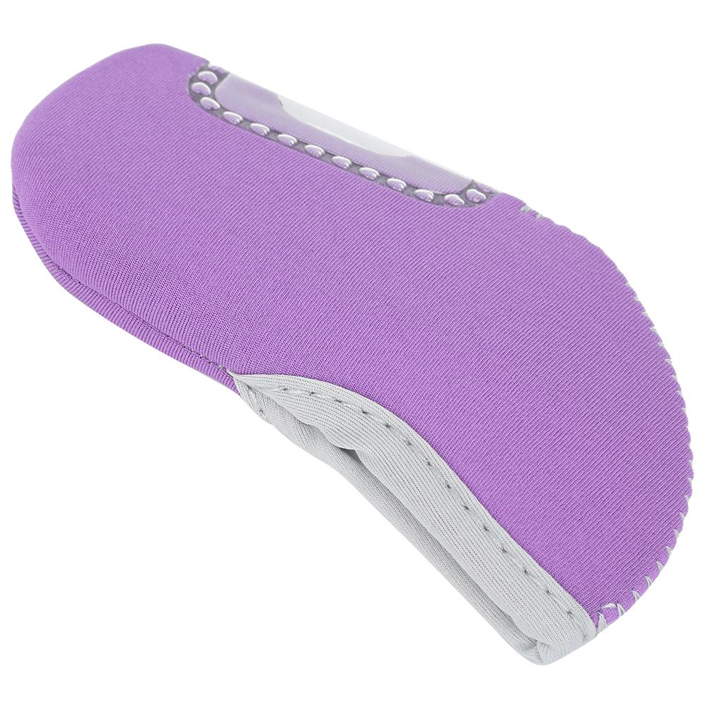 10PCS Neoprene Purple Convenient Universal Visual Golf Putter Cover Iron Club Headcover Accessory