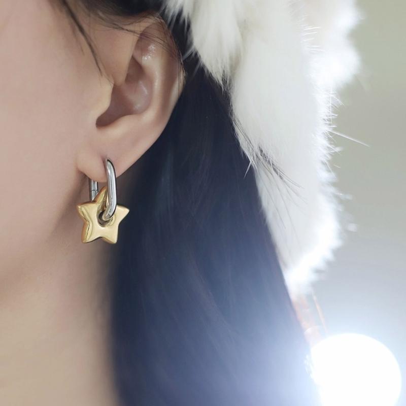 Fashionable Star Drop Earrings for Women Multifuntional Ear Jewelry for Every Occasion Pendant Earrings for Daily
