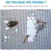 Window Screen Repair Tape, Self-adhesive Mosquito Repair Patch Covering Broken Holes Repair Tape Anti-Insect Fly Insect Mosquito