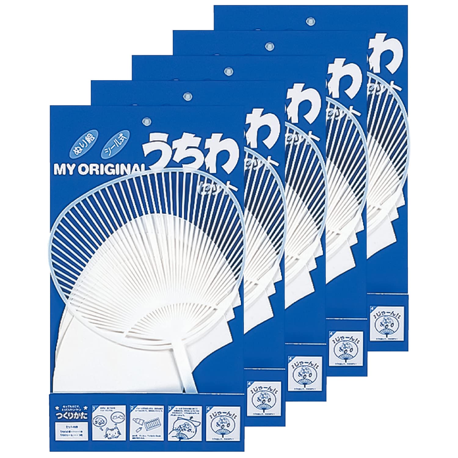 

New Japan Calendar Oshikatsu Handmade Set of 7150 Fans, Goods, Fans, 5, Mini, белый