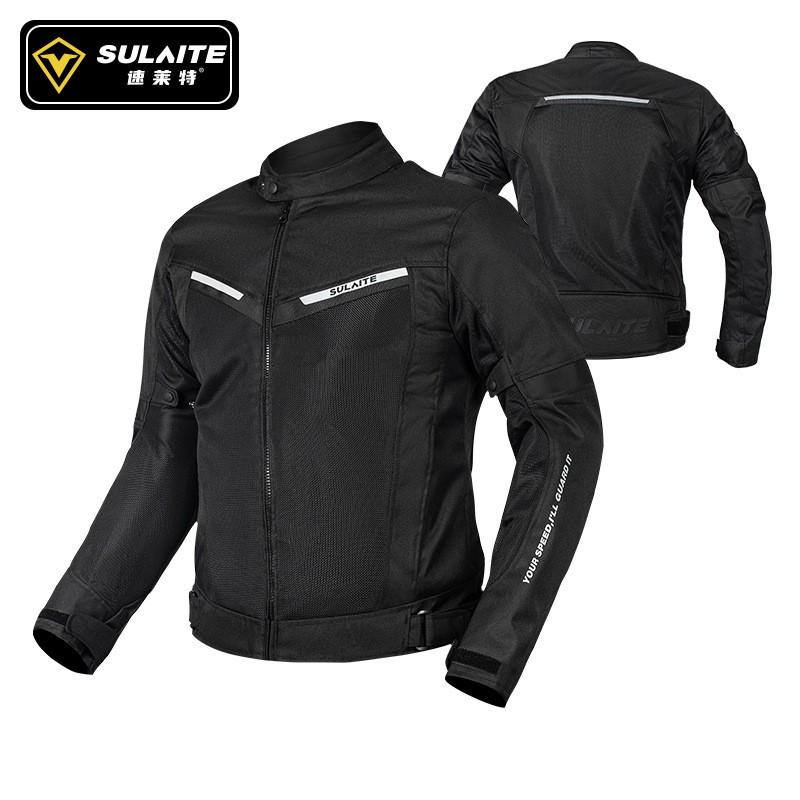 Men Women Motorcycle Riding Jacket Breathable Mesh Touring Gear Street Bike Off-Road Cycling