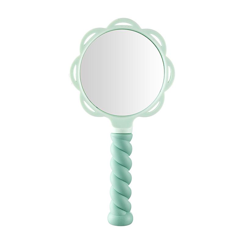 1 Stück Tragbares Niedliches Luftkissen-Kamm-Spiegel-Set Antistatischer Airbag-Kamm und Spiegel Heim-Haarstyling-Werkzeuge für Damen