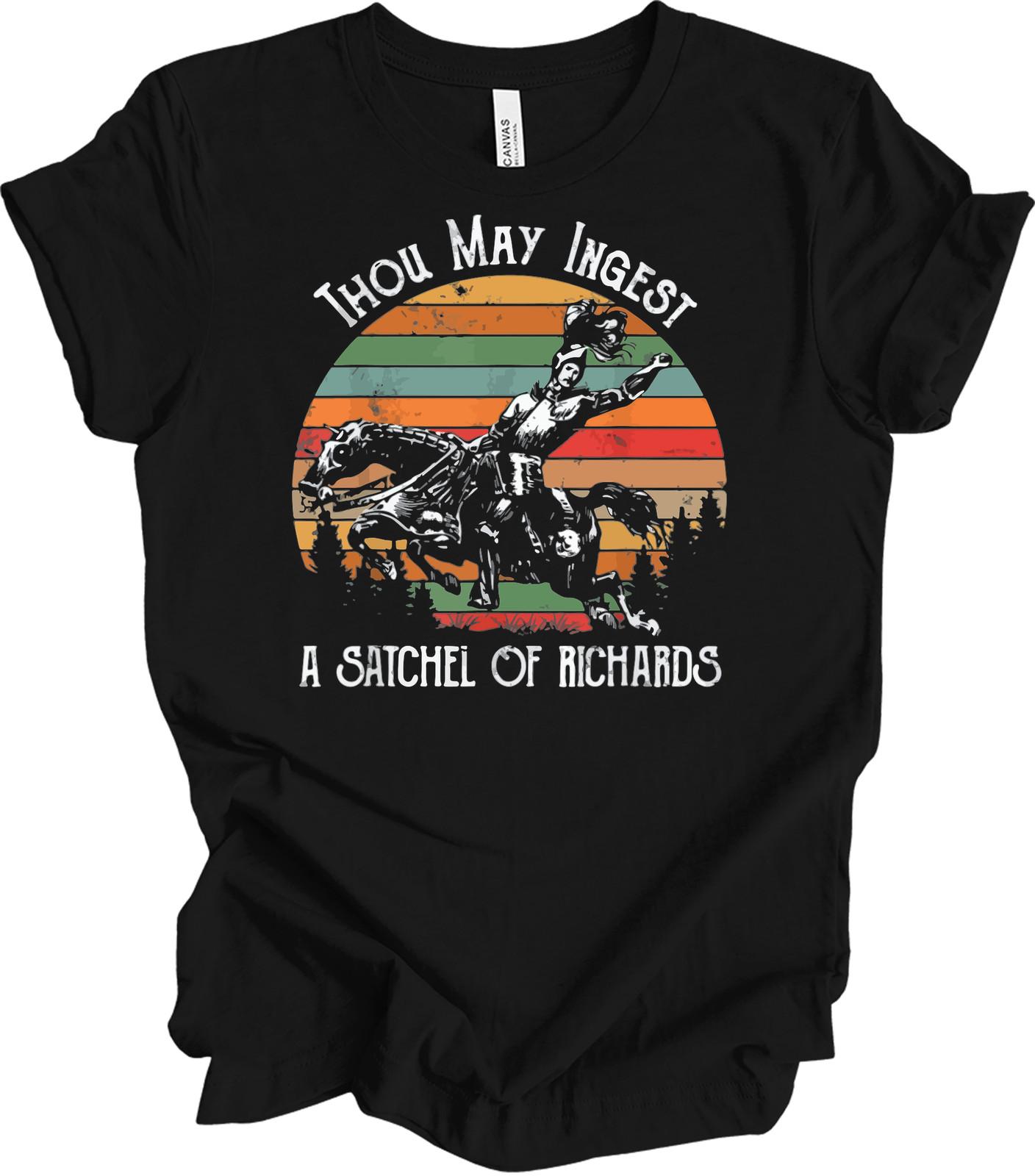 Native American Horse Retro Sunset Sarcastic Thou May Ingest Satchel Of Richards XXXXL