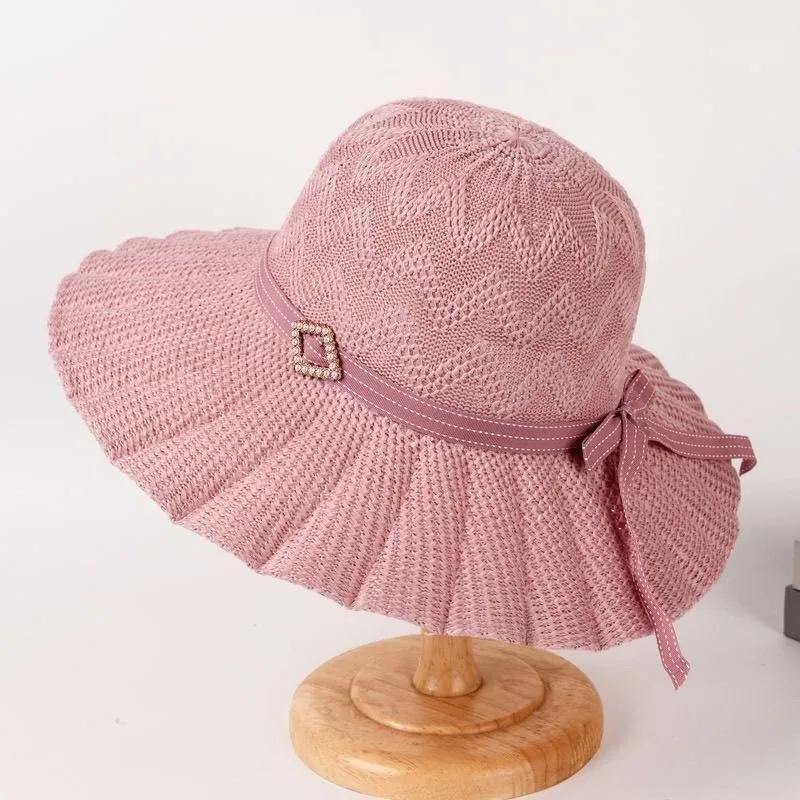 Sun Hat Women's Summer Sunblock Face Sun Hat Outdoor Thin Cycling Hat Breathable Cool Hat Casual Hat