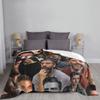 oscar isaac photo collage Throw Blanket Thermal Blanket decorative blanket Beautiful Blankets
