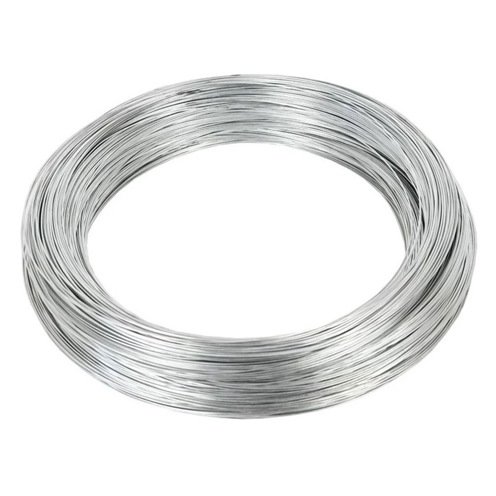 Solid Wire Galvanized Iron Wire Galvanized Hobby Wire Handmade Steel Wire Crafts DIY Projects