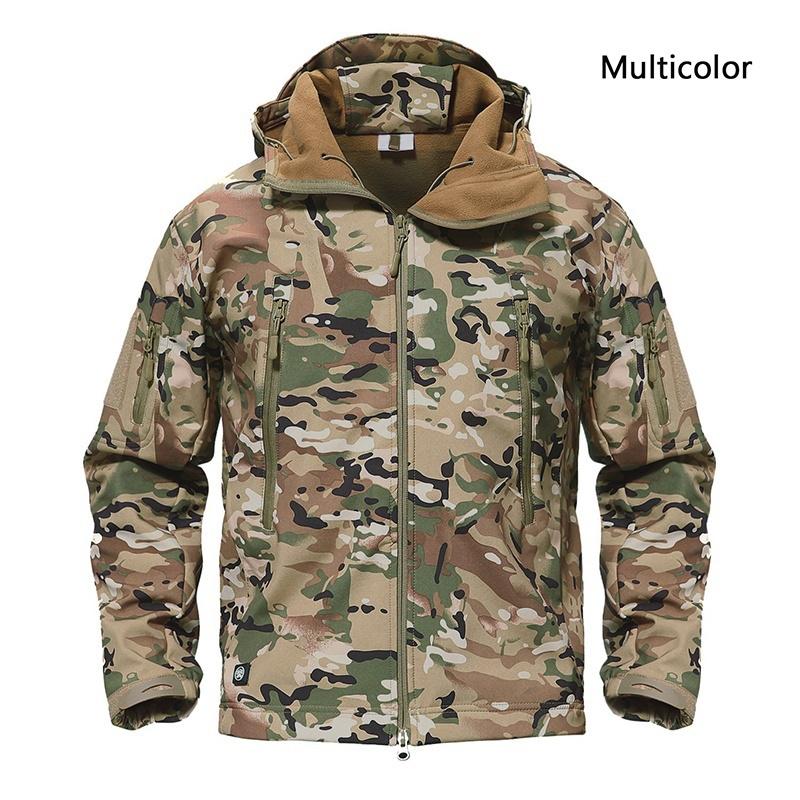 TACVASEN Men Jacket Coat Military 