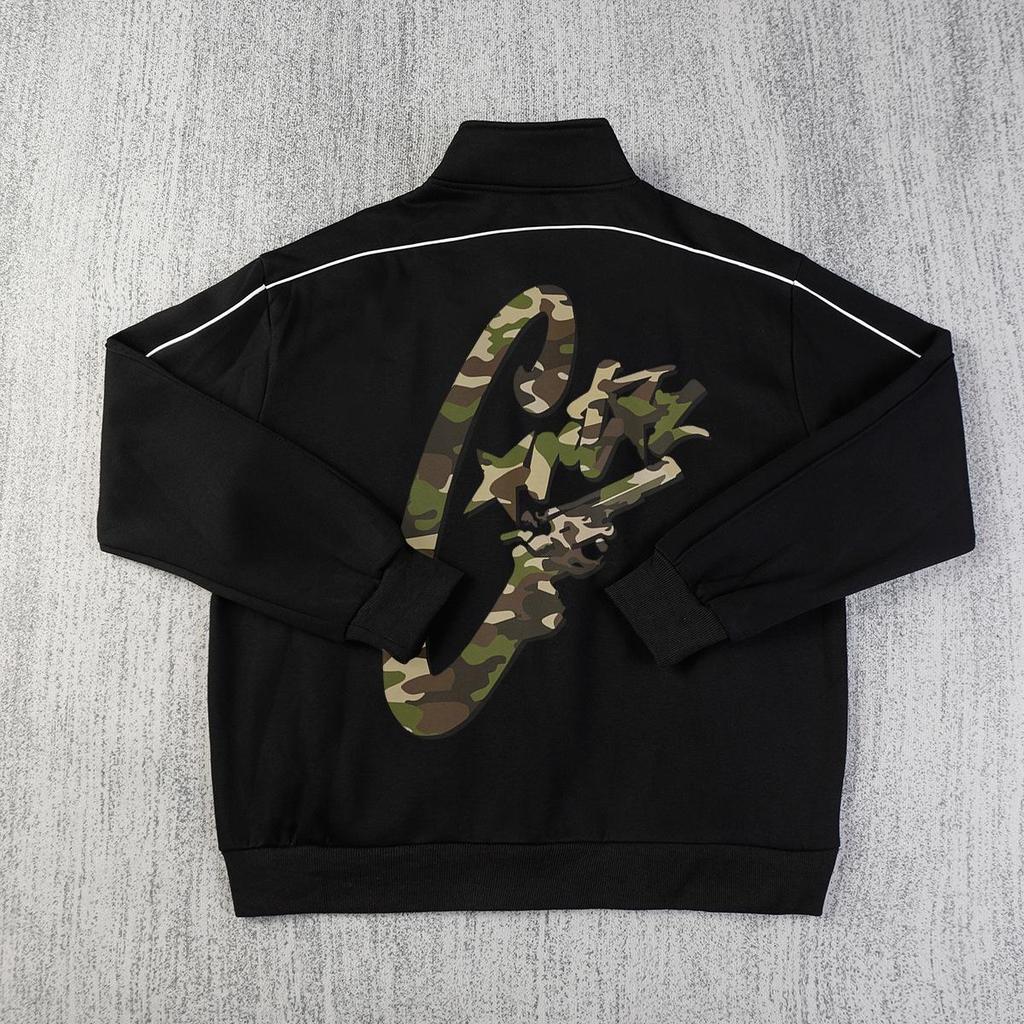 2025 Trendy Basic Stand Collar Sporty Casual Velvet-Lined Zipper Jacket