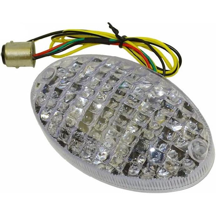 Rear Tail Light Brake Turn Signals Integrated LED Light For Buell Blast/Firebolt XB9R XB12R 2002 2003 / Lightning 2009 (Smoke Lens)