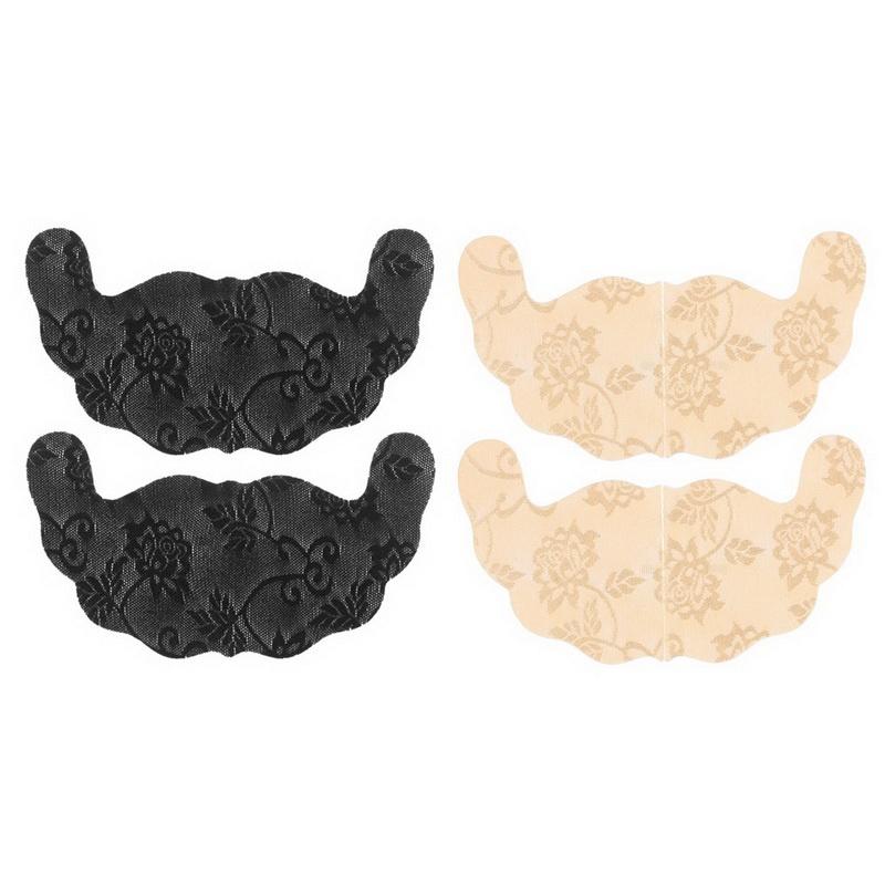 2 Pairs Women Self Adhesive Bra Strapless Large Size Backless Bra Sexy Lace Push Up Underwear Invisible Bra