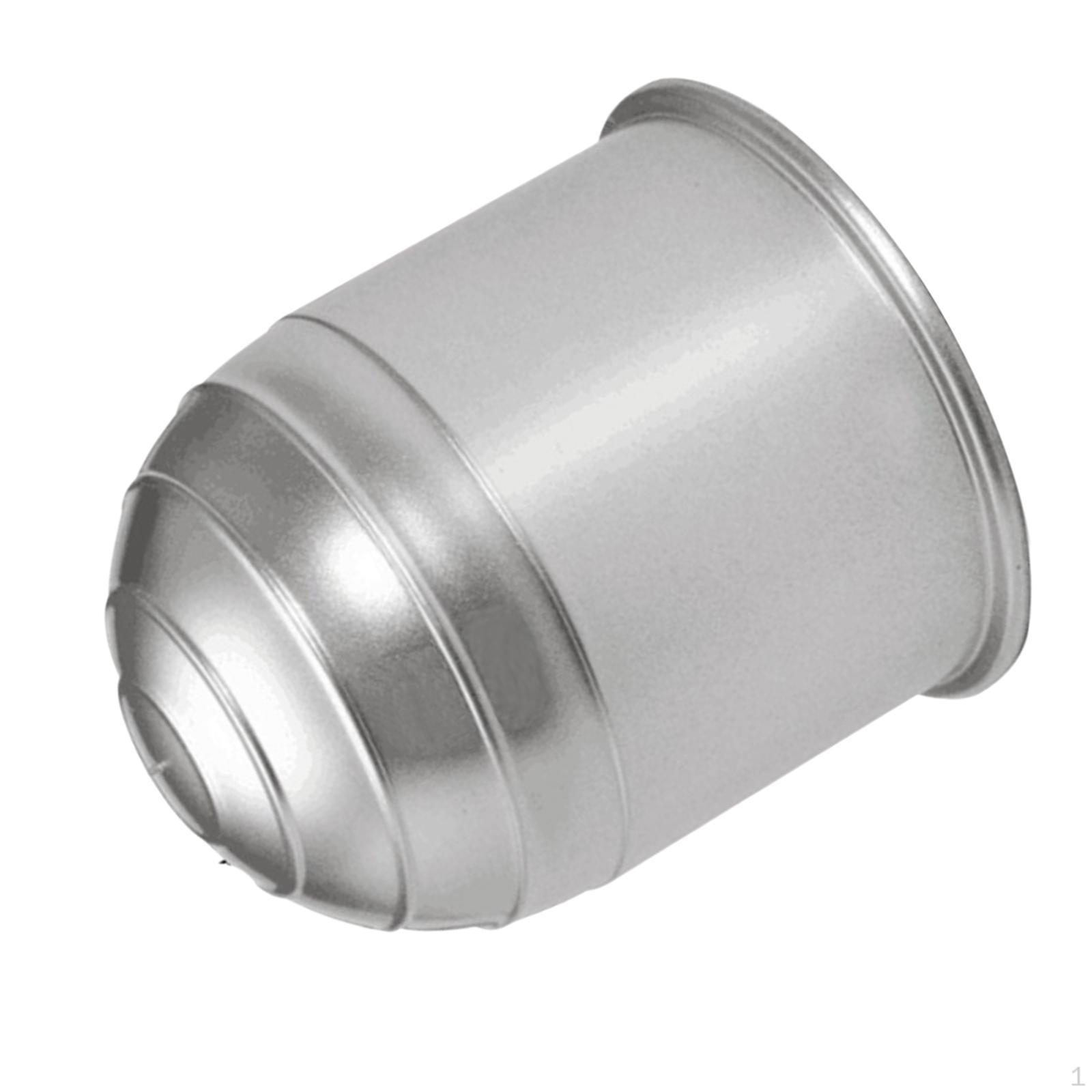

Nylon Towball Caps 50mm Easy to Install for RV Trailer Weather Resistant or Hardware Required High серебряный