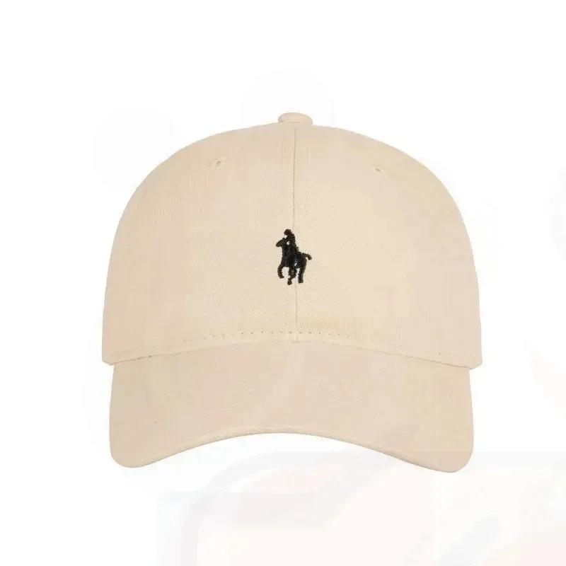 Unisex Baseball Cap Fashion Women's Hats Cotton Dad Polo Embroidery Cap Casual Men's Baseball Caps Soft Breathable Golf Sun Cap