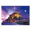 [Made in Japan] Beverly 1000-Piece Jigsaw Puzzle: Twilight Mont Saint-Michel, Micro Pieces (26×38cm)