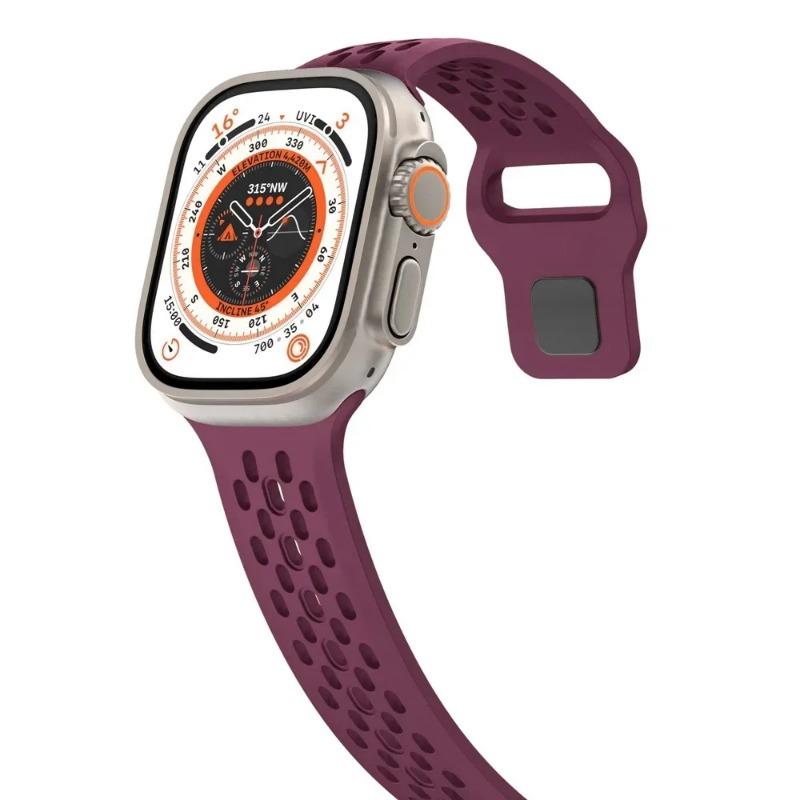 Silicone Strap for Apple Watch Band Ultra 3 2 49mm 11 10 46mm 42mm 9 8 7 45mm 41mm Bracelet iWatch 6 5 SE 3 44 40mm Series Band